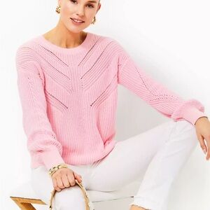Women's Pink Knit Sweater